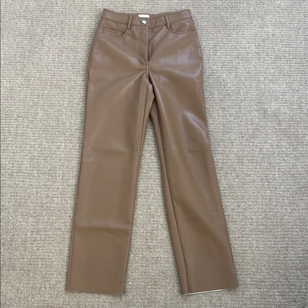 Wilfred Brown Straight Leg Jeans Sleek and Polished